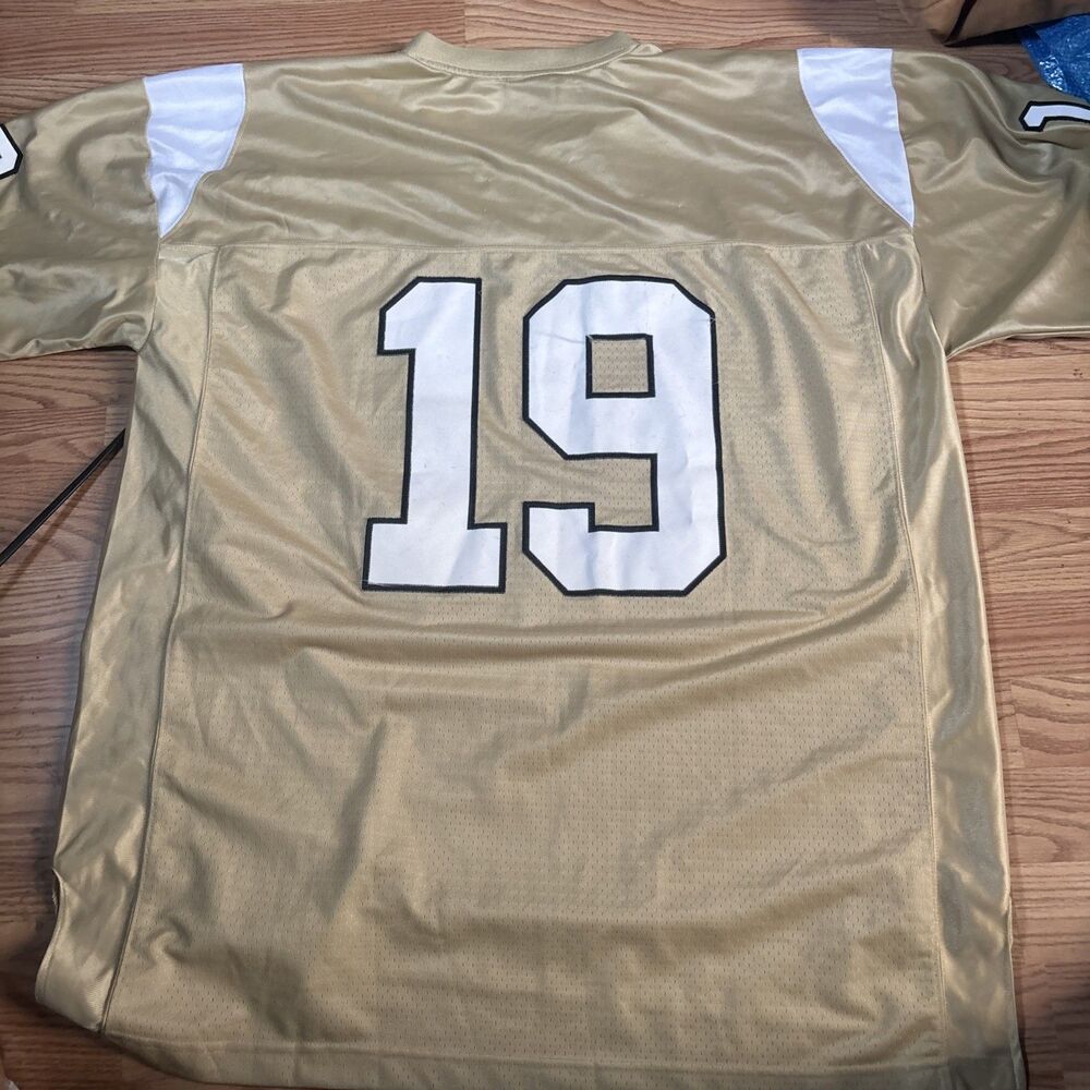 Vintage UCF Jersey Size Men’s XL Adidas Central Florida Knights Football Gold - Picture 7 of 9
